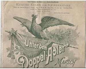Seller image for Unter dem Doppel-Adler. Marsch fr Pianoforte componirt von J. F. Wagner, Capellmeister im k. u. k. 49. Jnft. Regiment Freiherr von Hess, Op. 159. for sale by Antiquariat Bcherstapel
