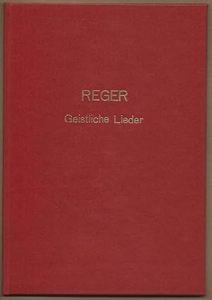 Bild des Verkufers fr 12 Geistliche Lieder fr eine Singstimme mit Begleitung von Klavier, Harmonium oder Orgel, Op. 137 (= Edition Peters, Nr. 3452). zum Verkauf von Antiquariat Bcherstapel