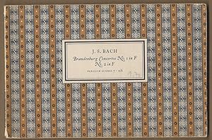 Bild des Verkufers fr Brandenburg Concertos: No. 1 in F. No. 2 in F (= Penguin scores, edited by Gordon Jacob, 7). zum Verkauf von Antiquariat Bcherstapel