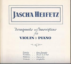 Seller image for Hora staccato (Roumanian). Arrangements and transcriptions for Violin & Piano. for sale by Antiquariat Bcherstapel