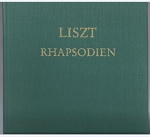 Seller image for Rhapsodien Nr. 1-8 und 9-16 (= Edition Peters, Nr. 3600a/b). for sale by Antiquariat Bcherstapel