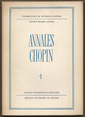 Image du vendeur pour Annales Chopin 4. mis en vente par Antiquariat Bcherstapel