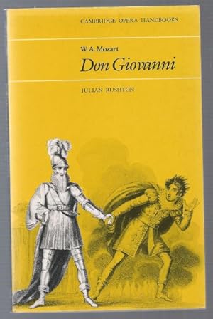 Seller image for W. A. Mozart. Don Giovanni (= Cambridge Opera Handbooks). for sale by Antiquariat Bcherstapel