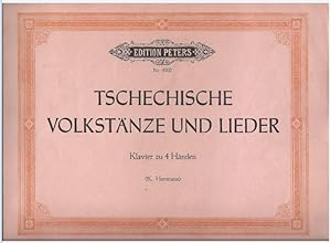 Bild des Verkufers fr Tschechische Volkstnze und Lieder fr Klavier zu vier Hnden (= Edition Peters, Nr. 4902). zum Verkauf von Antiquariat Bcherstapel