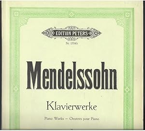 Seller image for Klavierwerke / Piano Works / Oeuvres pour Piano, Band II (= Edition Peters, Nr. 1704b). for sale by Antiquariat Bcherstapel