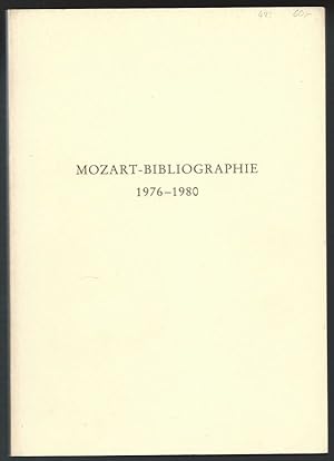 Image du vendeur pour Mozart-Bibliographie 1976 - 1980. Mit Nachtrgen zur Mozart-Bibliographie bis 1975. mis en vente par Antiquariat Bcherstapel
