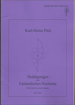 Image du vendeur pour Huldigungen und Fantastisches Nocturne fr Klavier zu zwei Hnden (= EMV 96017). mis en vente par Antiquariat Bcherstapel