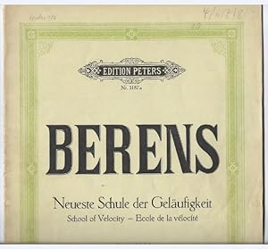 Image du vendeur pour Neueste Schule der Gelufigkeit fr Klavier Opus 61, Heft 1 (= Edition Peters, Nr. 3187a). mis en vente par Antiquariat Bcherstapel