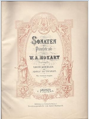 Seller image for Sonaten fr Pianoforte solo. Band 1 und 2 (in 1) (= Edition Peters, Nr. 486). for sale by Antiquariat Bcherstapel