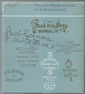 Seller image for Historische Musikinstrumente im Bachhaus Eisenach. for sale by Antiquariat Bcherstapel