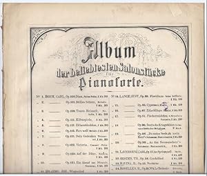 Image du vendeur pour Nocturne, Op. 13 (= Album der beliebtesten Salonstcke fr Pianoforte, Nr. 23). mis en vente par Antiquariat Bcherstapel