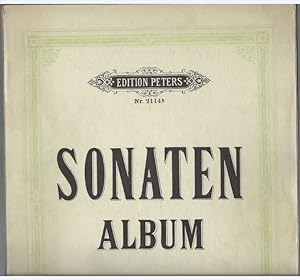 Seller image for Sonaten-Album. Sammlung der beliebtesten Sonaten fr Klavier zu 2 Hnden, Band II (= Edition Peters, Nr. 2114b). for sale by Antiquariat Bcherstapel