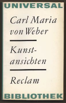 Bild des Verkufers fr Kunstansichten. Ausgewhlte Schriften (= Reclams Universal-Bibliothek, Band 423). zum Verkauf von Antiquariat Bcherstapel