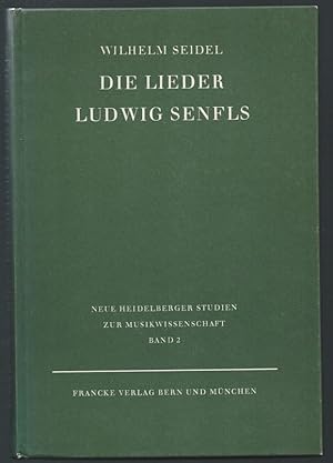 Bild des Verkufers fr Die Lieder Ludwig Senfls (= Neue Heidelberger Studien zur Musikwissenschaft, Band 2). zum Verkauf von Antiquariat Bcherstapel