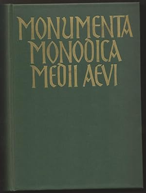 Imagen del vendedor de Alleluia-Melodien I bis 1100 (= Monumenta monodica medii aevi, Band VII). a la venta por Antiquariat Bcherstapel