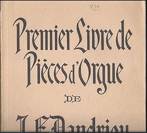 Bild des Verkufers fr Premier livre de pieces d'orgue (= Edition Schott 1880). zum Verkauf von Antiquariat Bcherstapel