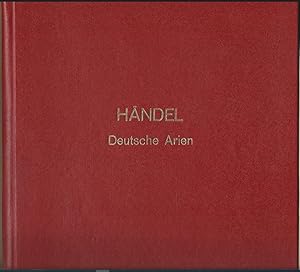 Seller image for Neun deutsche Arien fr Sopran mit Klavier, Violine und Violoncello (= Edition Breitkopf, Nr. 5458). for sale by Antiquariat Bcherstapel