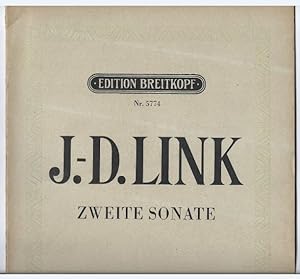 Image du vendeur pour Zweite Sonate fr Klavier (1946) (= Edition Breitkopf, Nr. 5774). Piano solo. mis en vente par Antiquariat Bcherstapel