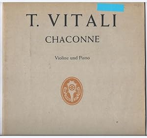 Seller image for Chaconne (= Edition Schott, Nr. 891). Violine und Piano. for sale by Antiquariat Bcherstapel