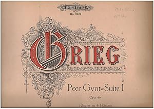 Seller image for Peer Gynt-Suite I. Opus 46 (= Edition Peters, No. 2432). Klavier zu vier Hnden. for sale by Antiquariat Bcherstapel