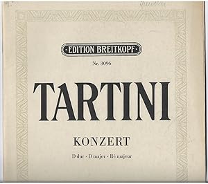 Bild des Verkufers fr Konzert fr Violoncell und Orchester D-Dur (= Edition Breitkopf, Nr. 3096). Ausgabe fr Violoncell und Klavier. zum Verkauf von Antiquariat Bcherstapel