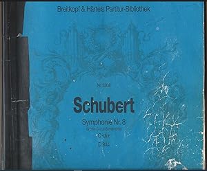 Bild des Verkufers fr Symphonie Nr. 8 (Groe C-Dur-Symphonie) C-Dur D 944 / Symphony No. 8 (Great C major Symphony) in C major (= Breitkopf & Hrtels Partitur-Bibliothek, Nr. 5208). zum Verkauf von Antiquariat Bcherstapel