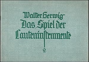 Seller image for Das Spiel der Lauteninstrumente. Heft 2: Das mehrstimmige Spiel. Fr Einzel- und Gruppenunterricht. for sale by Antiquariat Bcherstapel