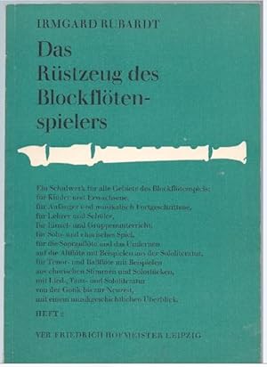 Immagine del venditore per Das Rstzeug des Blockfltenspielers, Heft 2. venduto da Antiquariat Bcherstapel