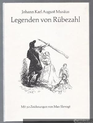 Bild des Verkufers fr Legenden von Rbezahl. Mit 50 Zeichnungen von Max Slevogt. zum Verkauf von Antiquariat Bcherstapel