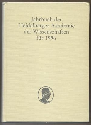 Bild des Verkufers fr Jahrbuch der Heidelberger Akademie der Wissenschaften fr 1996. zum Verkauf von Antiquariat Bcherstapel