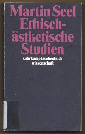Bild des Verkufers fr Ethisch-sthetische Studien (= suhrkamp taschenbuch wissenschaft 1249). zum Verkauf von Antiquariat Bcherstapel