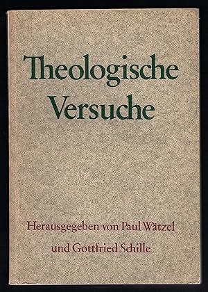 Bild des Verkufers fr Theologische Versuche [I]. zum Verkauf von Antiquariat Bcherstapel