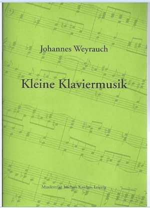Immagine del venditore per Kleine Klaviermusik fr Klavier zu zwei Hnden (WVW 42). venduto da Antiquariat Bcherstapel