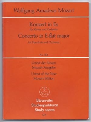 Seller image for Konzert in Es-Dur fr Klavier und Orchester. KV 482. Partitur. Urtext der Neuen Mozart-Ausgabe (= Brenreiter Studienpartituren 149). for sale by Antiquariat Bcherstapel