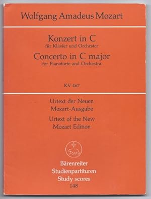 Seller image for Konzert in C-Dur fr Klavier und Orchester. KV 467. Partitur. Urtext der Neuen Mozart-Ausgabe (= Brenreiter Studienpartituren 148). for sale by Antiquariat Bcherstapel
