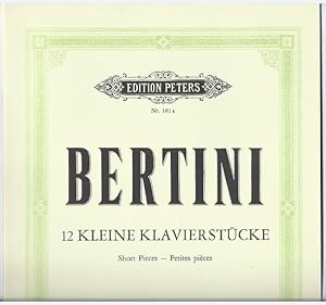 Seller image for 12 kleine Klavierstcke / Short pieces / Petites pieces (= Edition Peters, Nr. 181a). for sale by Antiquariat Bcherstapel