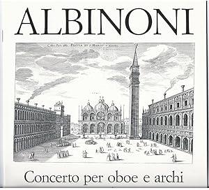 Image du vendeur pour Concerto per oboe e archi. Op. 7/12 (= Tomaso Albinoni. Gesamtausgabe der Instrumentalmusik). Partitur. mis en vente par Antiquariat Bcherstapel