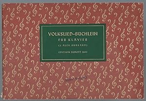 Seller image for Volkslied-Bchlein fr Klavier (= Edition Schott, Nr. 2692). for sale by Antiquariat Bcherstapel