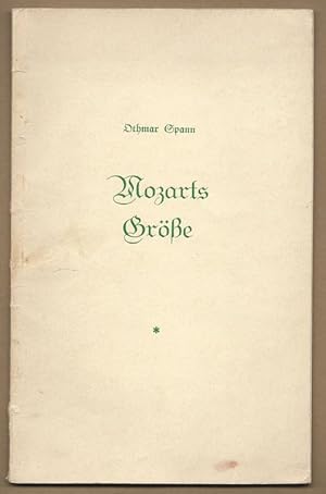 Seller image for Mozarts Gre. for sale by Antiquariat Bcherstapel