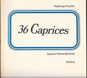 Seller image for 36 Caprices. Violino. for sale by Antiquariat Bcherstapel