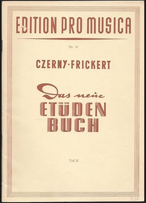 Imagen del vendedor de Das neue Etdenbuch. Teil II (= Edition pro musica, Nr. 41). a la venta por Antiquariat Bcherstapel