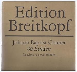 Imagen del vendedor de 60 Etden fr Klavier zu zwei Hnden (= Edition Breitkopf, Nr. 2609). a la venta por Antiquariat Bcherstapel