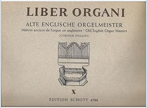 Seller image for Liber Organi X. Alte englische Orgelmeister (= Edition Schott, Nr. 4786). for sale by Antiquariat Bcherstapel