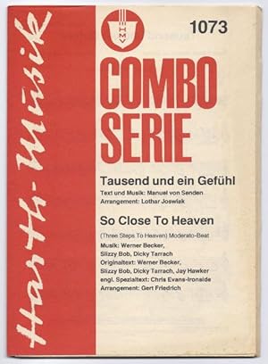 Imagen del vendedor de Tausend und ein Gefhl / So Close to heaven (Three Steps to Heaven, Moderato-Beat) (= Combo Serie 1073). Stimmen. a la venta por Antiquariat Bcherstapel