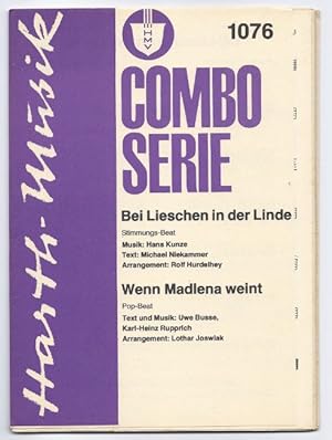Seller image for Bei Lieschen in der Linde (Stimmungs-Beat) / Wenn Madlena weint (Pop-Beat) (= Combo Serie 1076). Stimmen. for sale by Antiquariat Bcherstapel