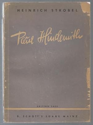 Seller image for Paul Hindemith (= Edition Schott, No. 3604). for sale by Antiquariat Bcherstapel