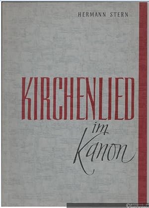 Imagen del vendedor de Kirchenlied im Kanon. Stze fr dreistimmigen Chor und Instrumente ad lib. a la venta por Antiquariat Bcherstapel