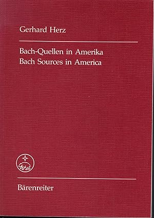 Immagine del venditore per Bach-Quellen in Amerika / Bach Sources in America. venduto da Antiquariat Bcherstapel