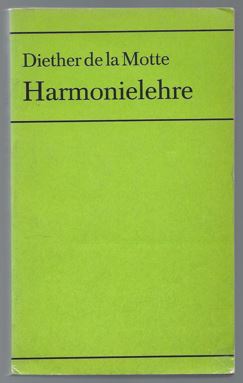 Seller image for Harmonielehre. for sale by Antiquariat Bcherstapel