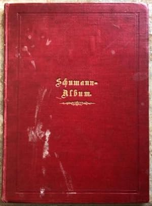Bild des Verkufers fr Schumann-Album. Ausgewhlte Lieder von Robert Schumann (= Edition Peters). zum Verkauf von Antiquariat Bcherstapel